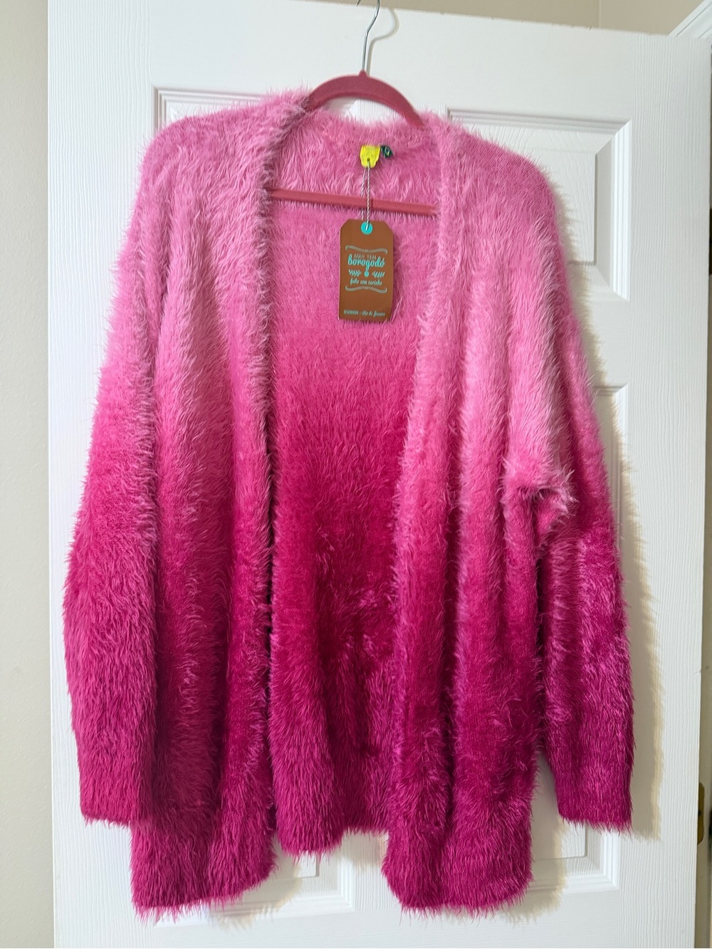FARM Rio Pink Ombre Cozy Cardigan